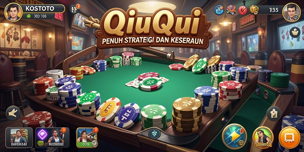 Tampilan gameplay seru di KOSTOTO yang menegangkan.