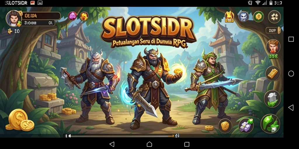 Gameplay seru dari SLOTSIDR dengan aksi RPG yang mendebarkan.
